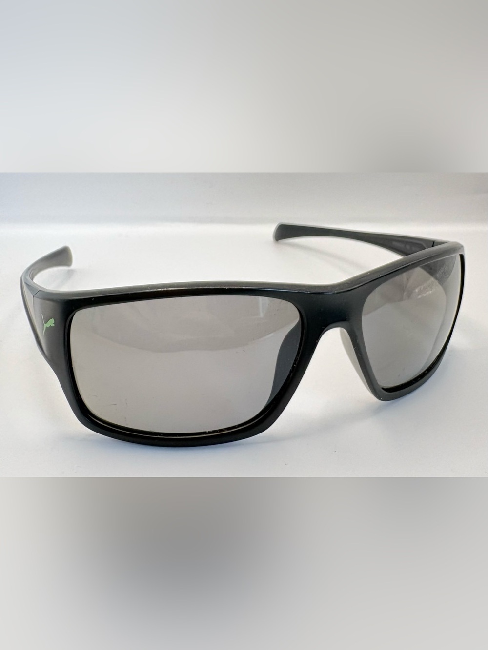 Puma PE0002SCOS Black Oval Sunglasses Frames Only